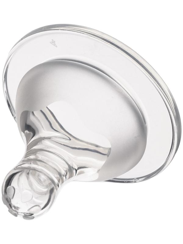 Соска силиконовая ШГ, Ø50мм, «Цветок», антиколиковая., +6 мес(Х)., быстрый поток