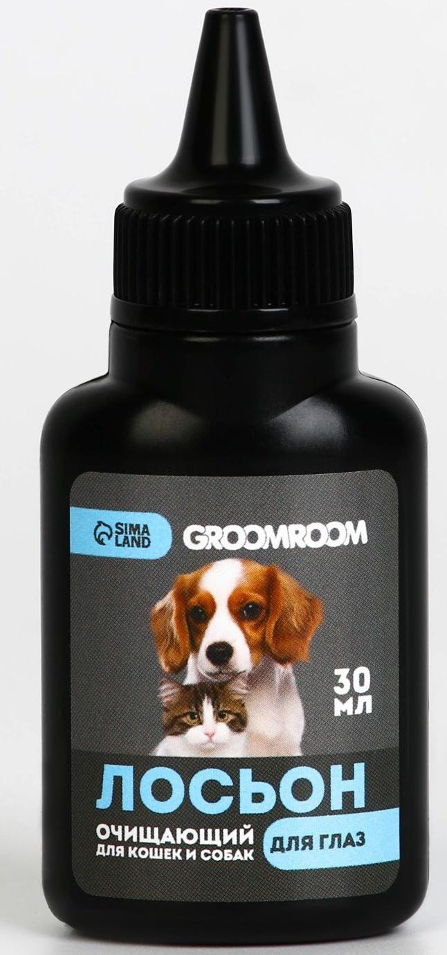 Лосьон для глаз Groomroom для кошек и собак, 30 мл