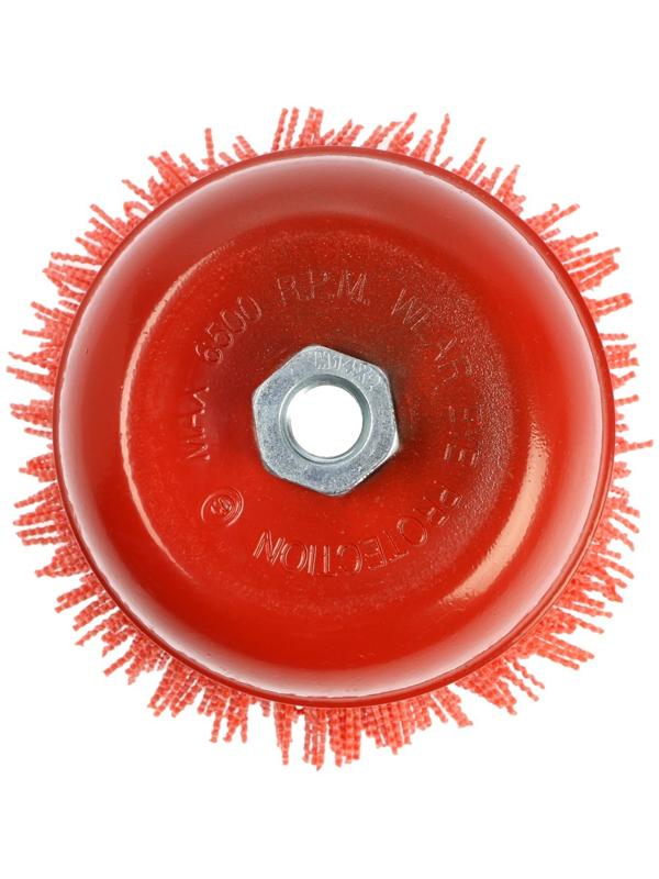 Щетка нейлоновая для УШМ ТУНДРА, 