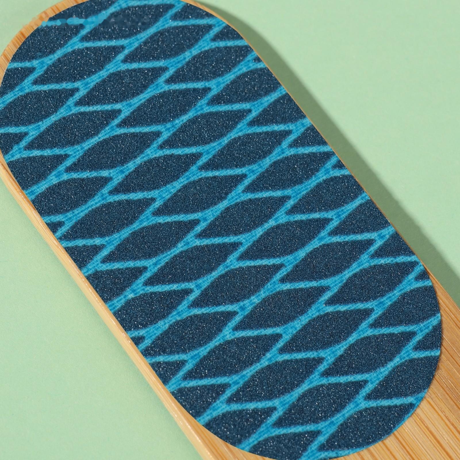 Тёрка для ног «BAMBOO», наждачная, двусторонняя, с подвесом, 18 см, бамбуковая