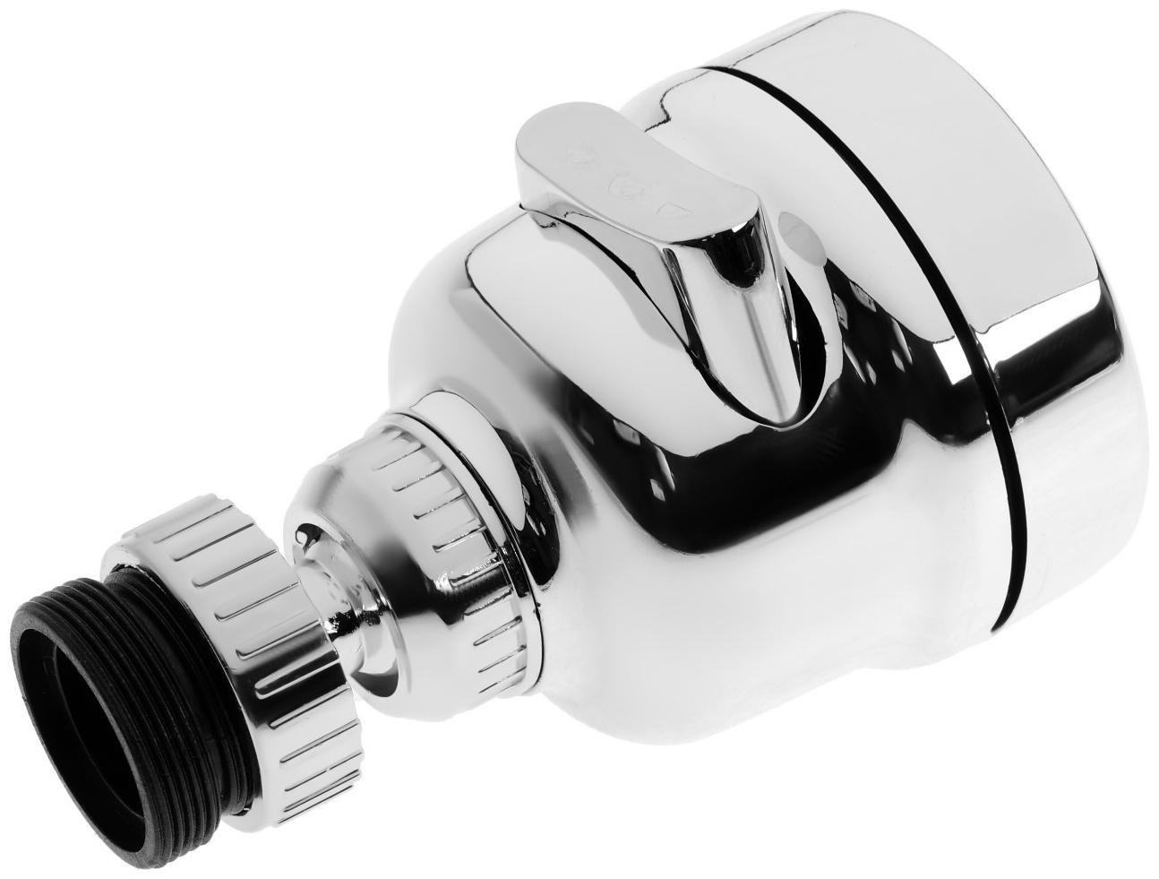 Аэратор ZEIN Z3611, трёхрежимный, на шарнире, с переходниками, хром