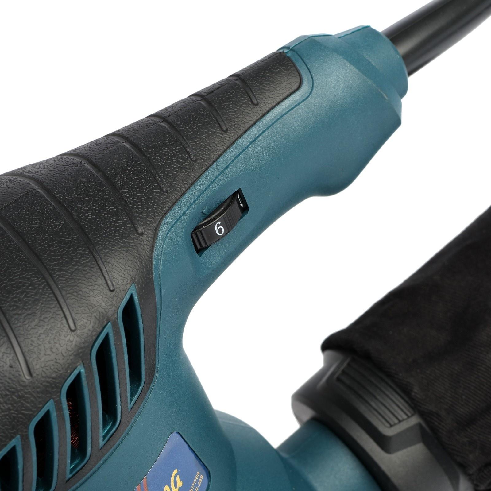 Шлифмашина эксцентриковая ТУНДРА, 400 Вт, 125 мм, 7000 - 14000 об/мин, 6 скоростей