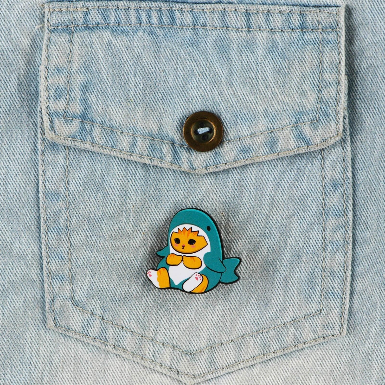 Значок с наклейками