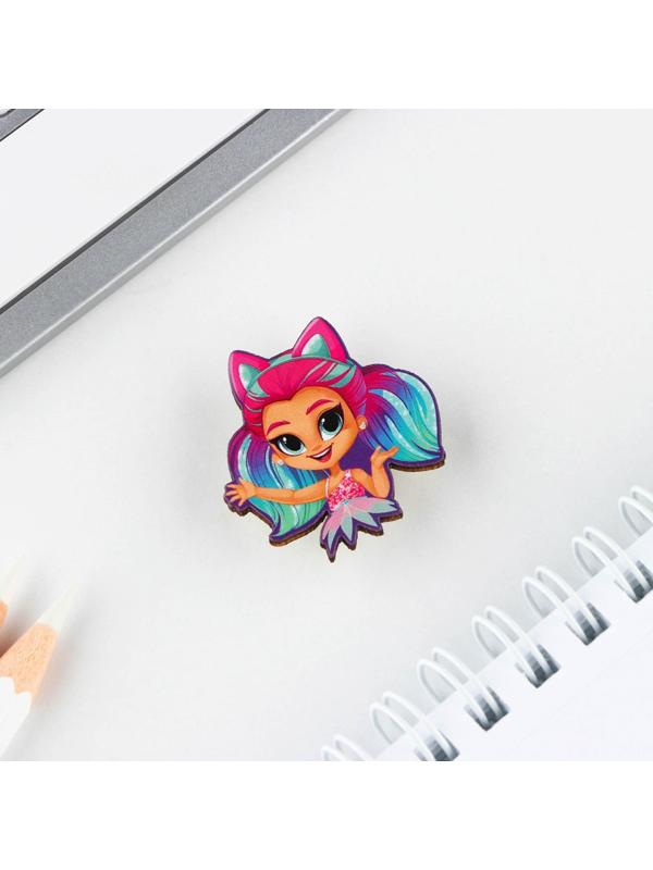 Значок с наклейками