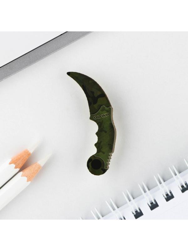 Значок с наклейками