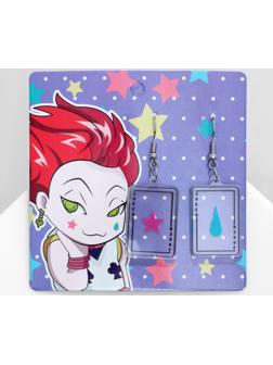 Серьги акрил 