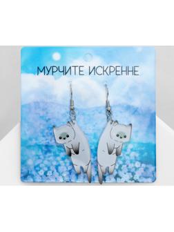 Серьги акрил 