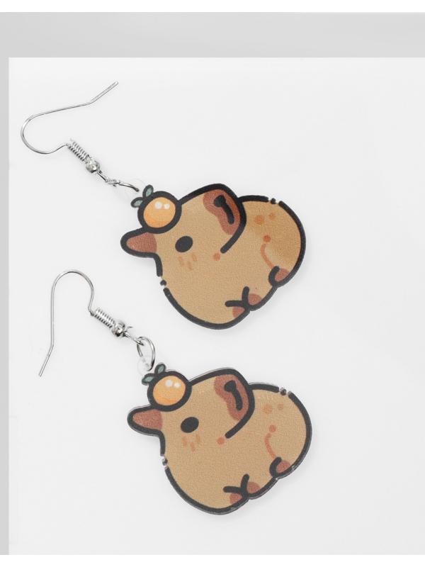 Серьги акрил 