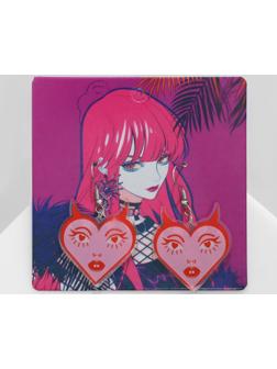 Серьги акрил 