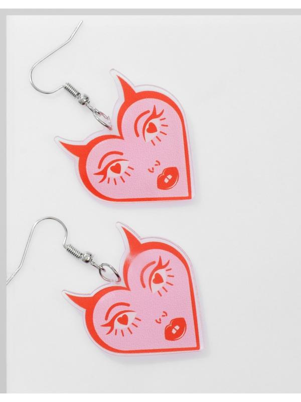 Серьги акрил 