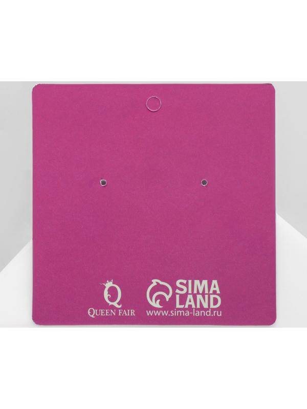 Серьги акрил 