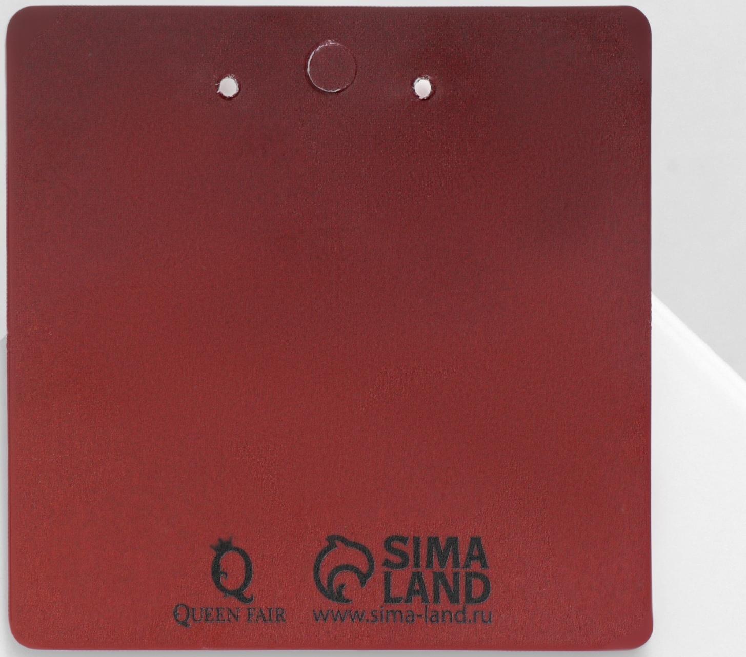 Серьги акрил 