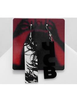 Серьги акрил 