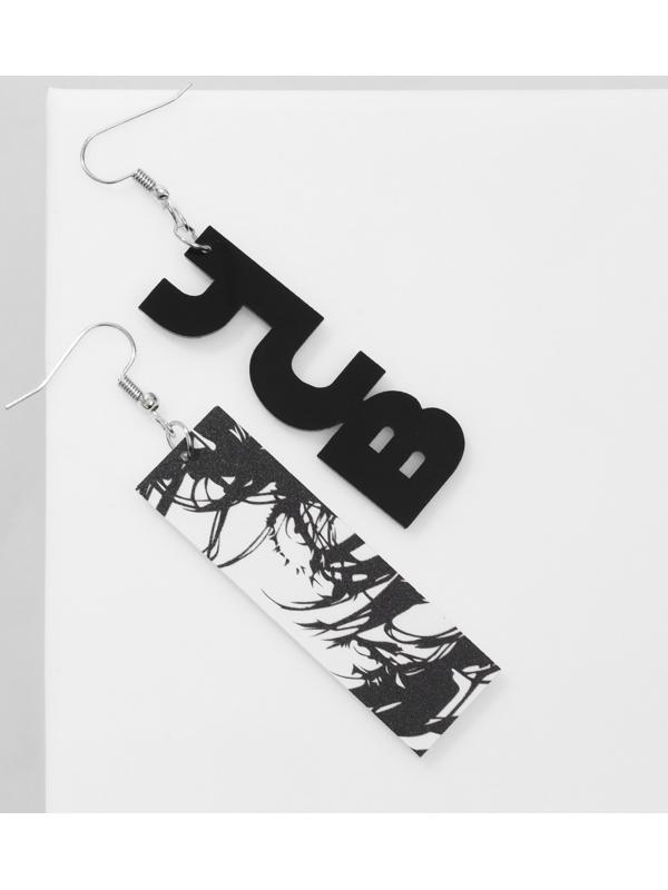 Серьги акрил 