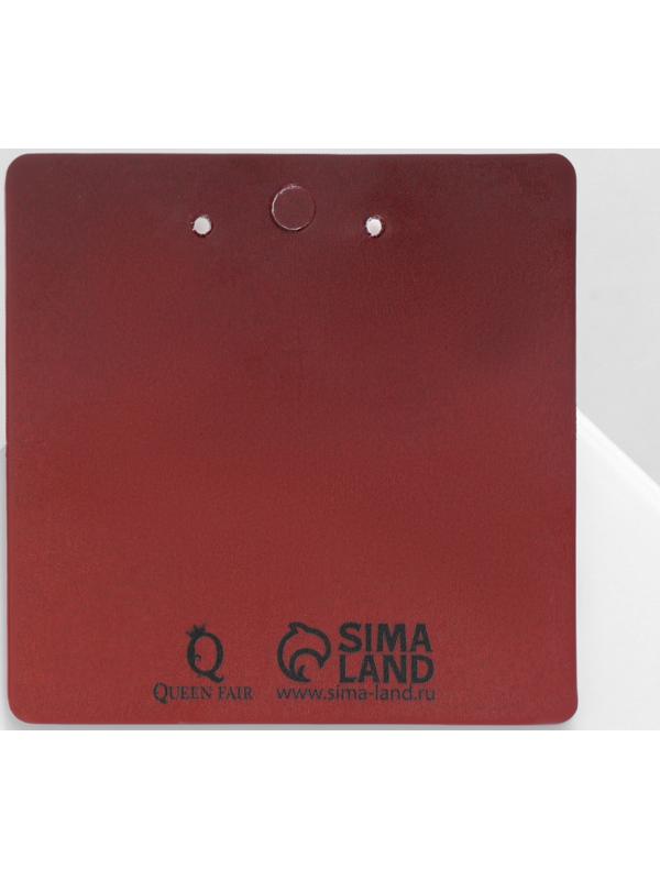 Серьги акрил 