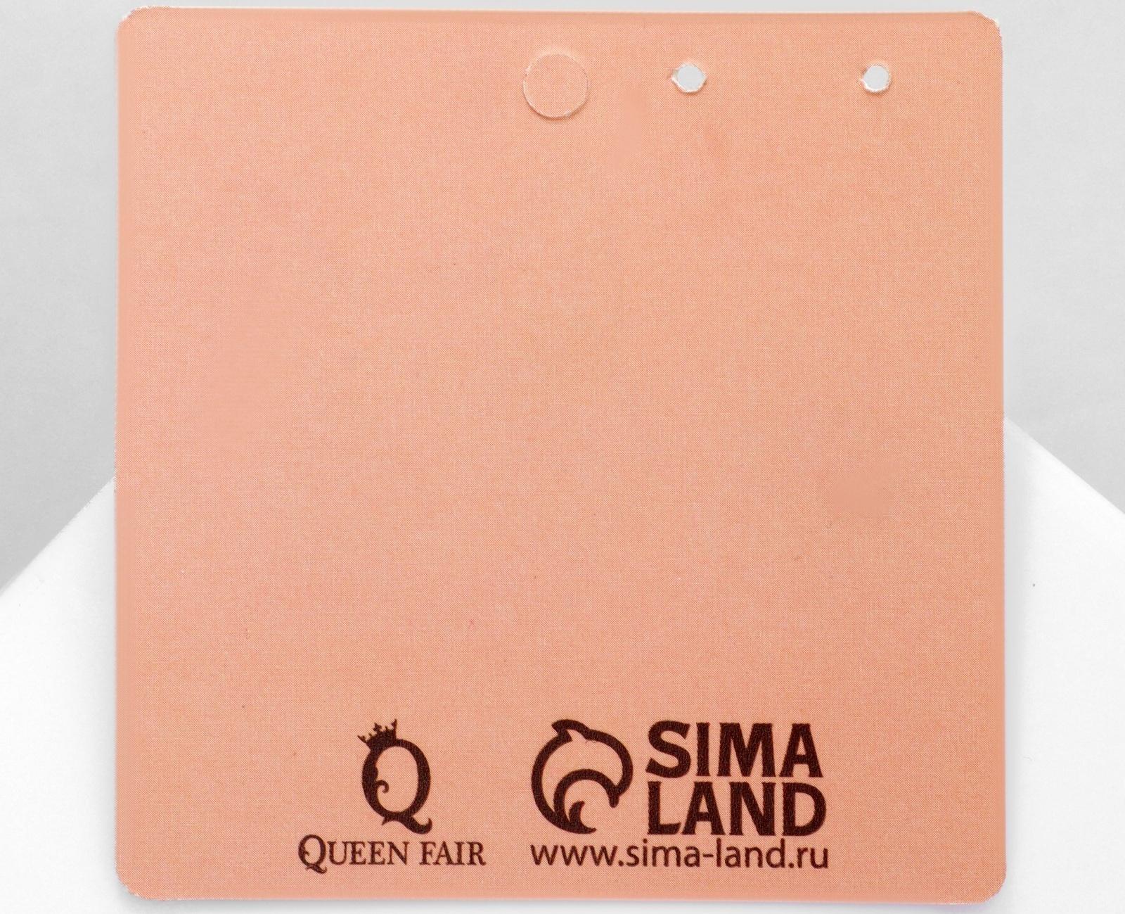 Серьги акрил 