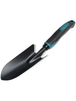 Совок посадочный широкий пластиковая рукоять черный