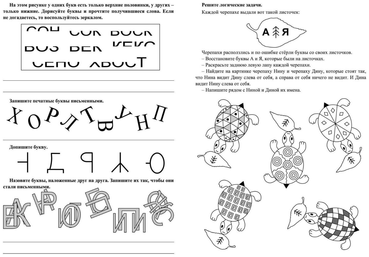 Логическая тетрадь для взрослых. Выпуск 6 «Интересные задания и упражнения»