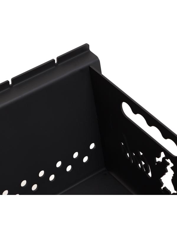 Мангал разборный переносной, толщина металла 3 мм, 49 х 30,5 х 29,5 см