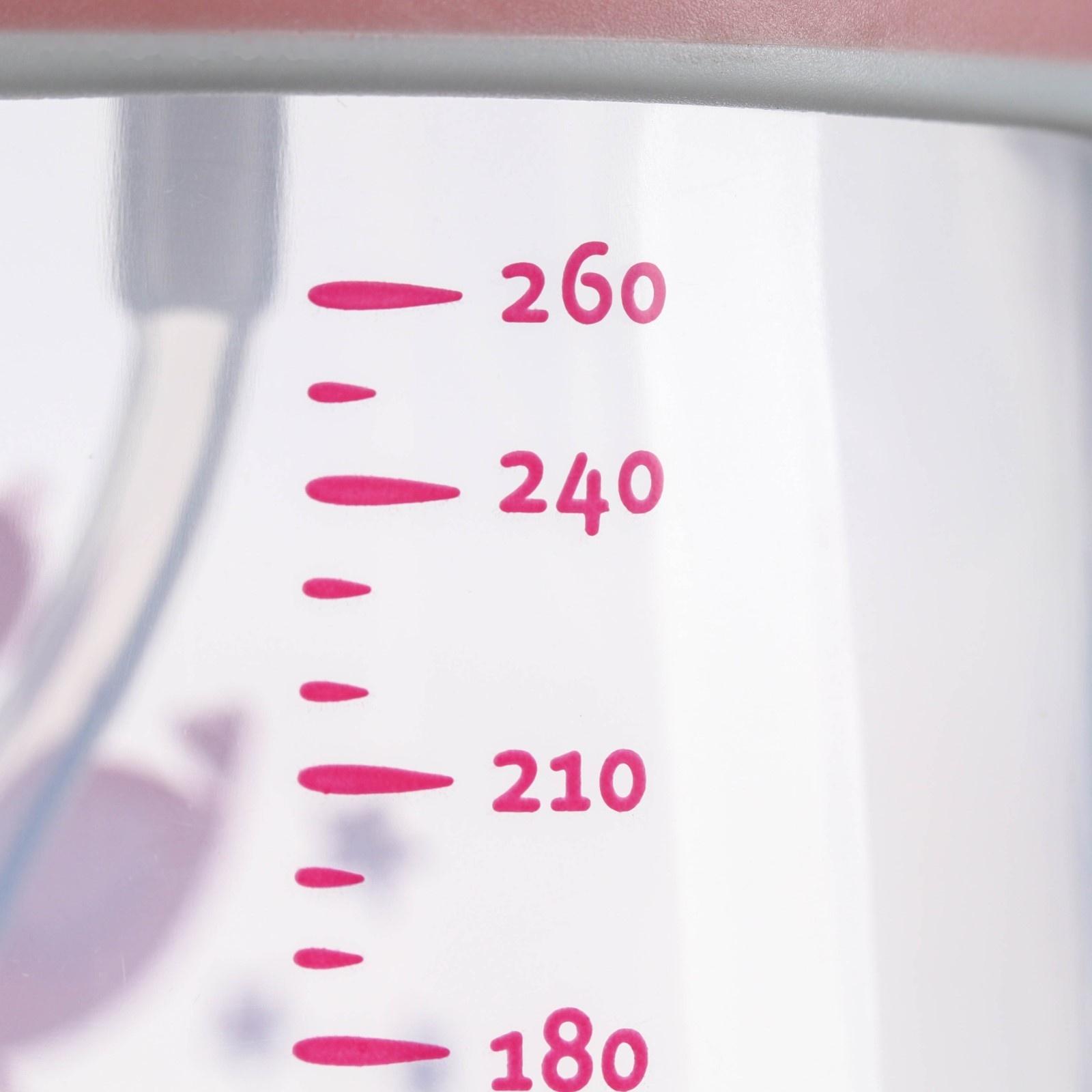 Поильник с трубочкой, Ø55мм «Фламинго», 260 мл, +9 мес., розовый