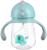Поильник с трубочкой, Ø55мм «Слоник», 260 мл, +9 мес., серо-голубой