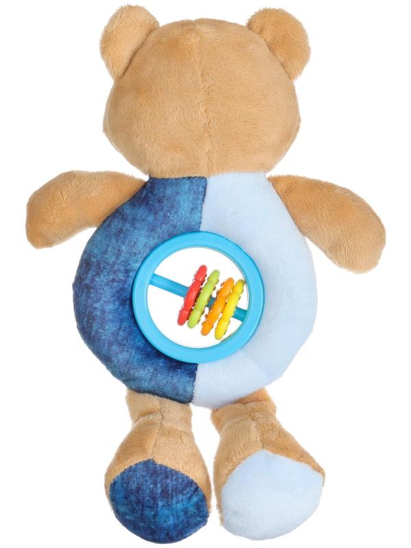 Игрушка-погремушка мягкая «Мишка», от 3 мес., Mum&Baby