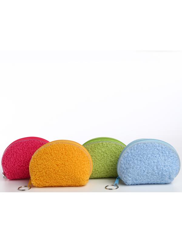 Кошелёк на молнии, цвет МИКС