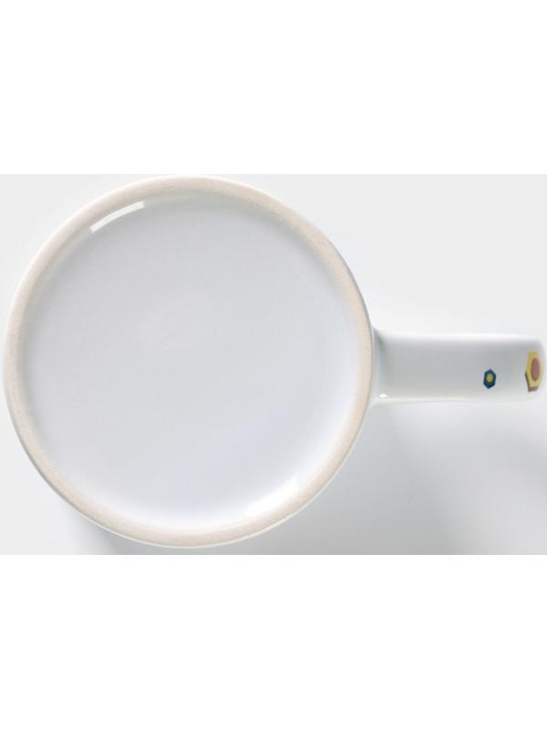 Кружка детская керамическая «Синий трактор», 240 мл