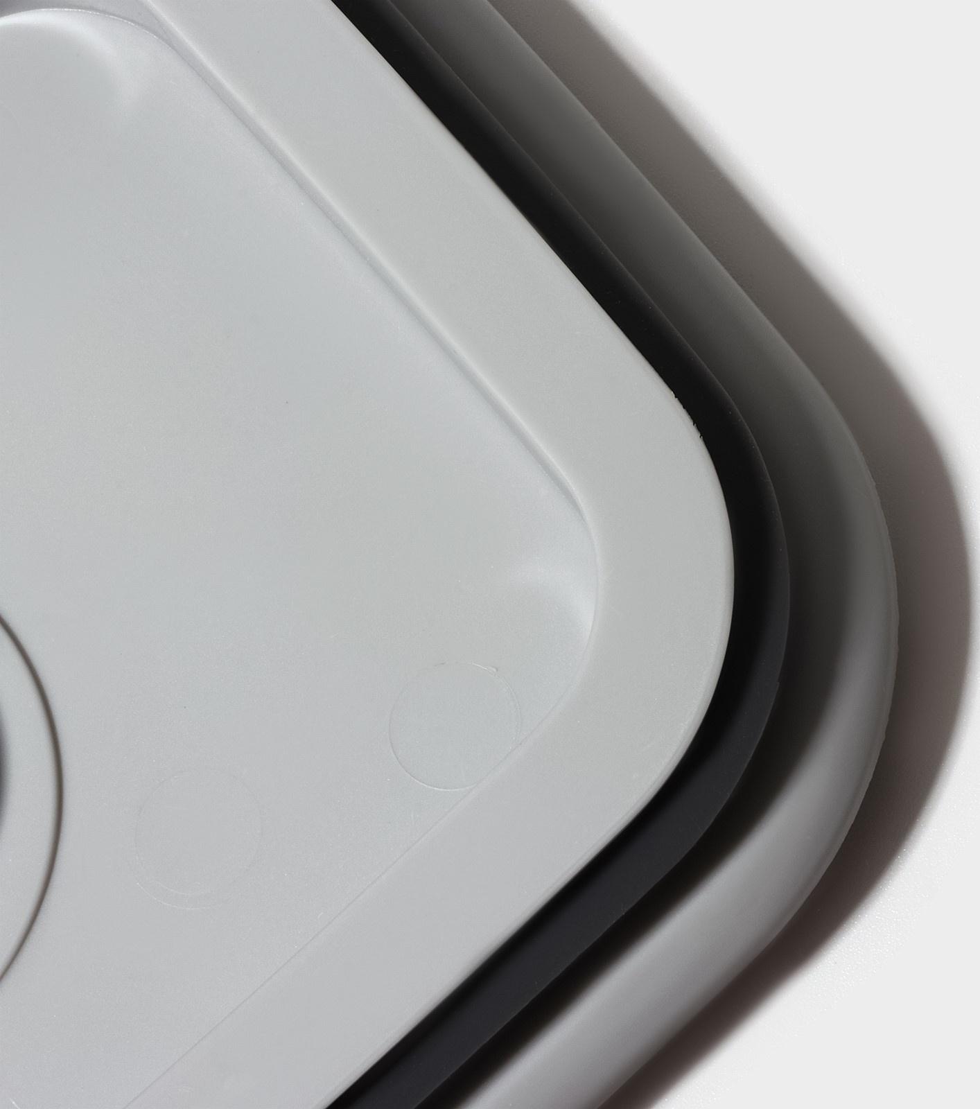 Ланч-бокс с вакуумным клапаном Доляна, 360 мл, 13,8×10×6,2 см, цвет серый