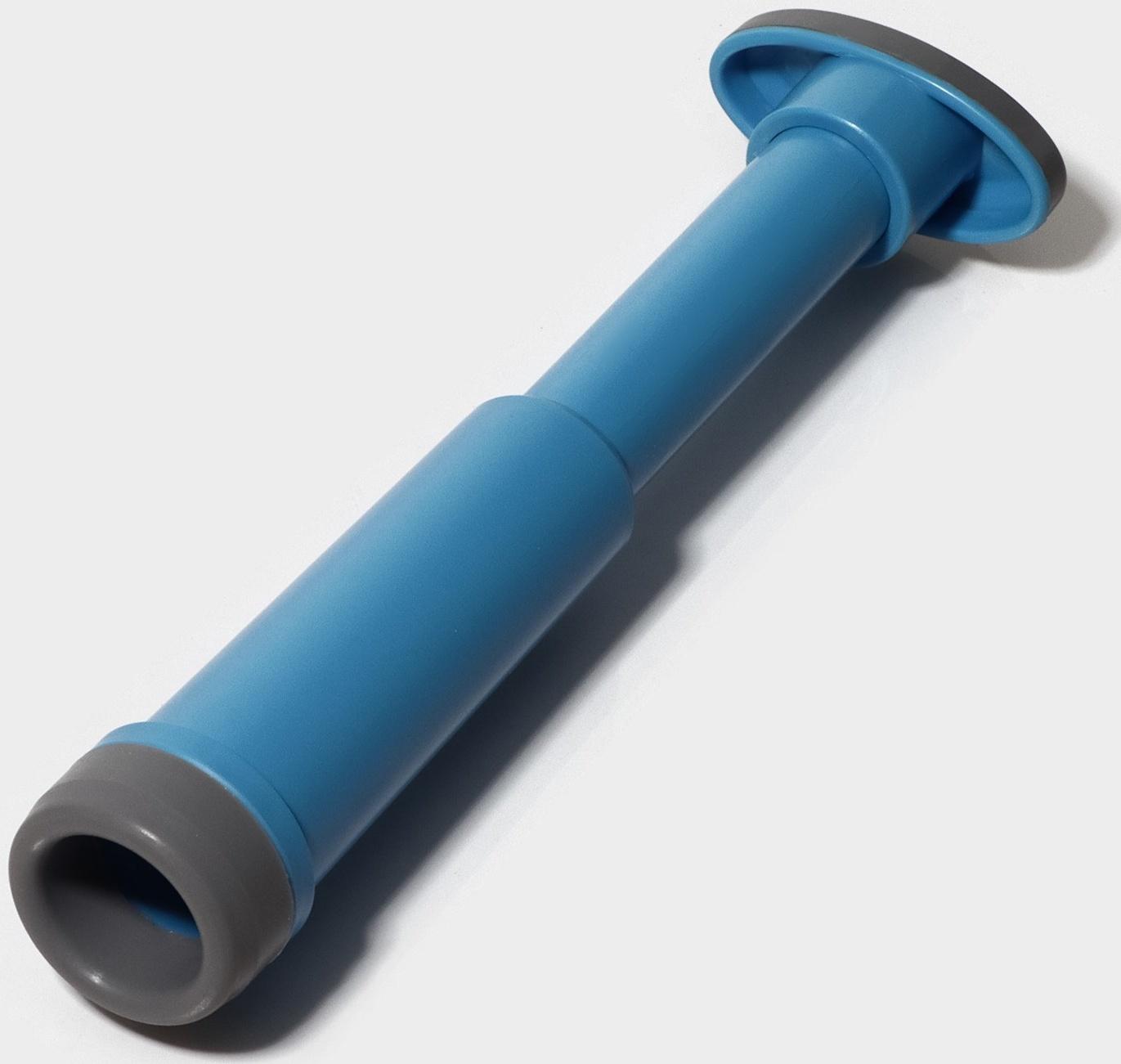 Набор банок для продуктов с вакуумом Доляна, 3 шт, 380 мл, 750 мл,1300 мл, насос, цвет голубой