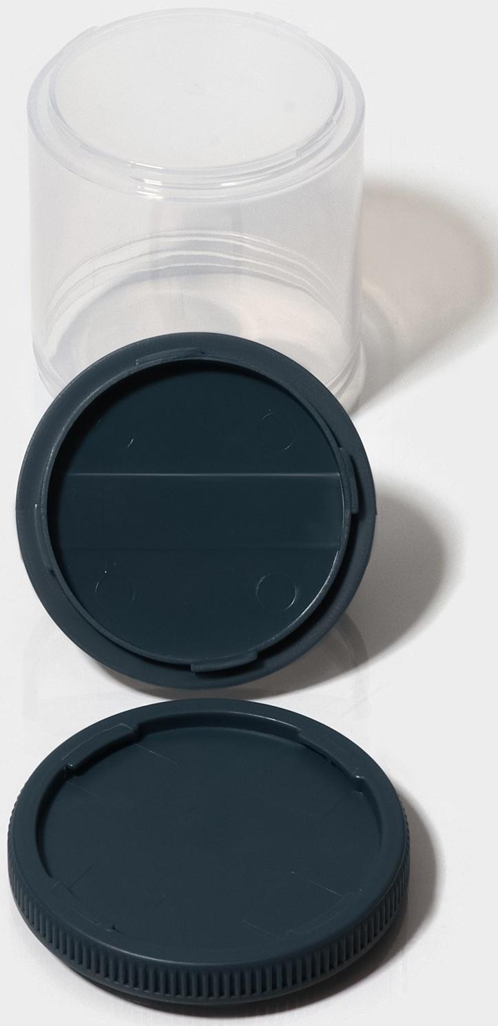 Набор банок для продуктов Доляна, 4 шт, 120 мл, 180 мл, 230 мл, 290 мл