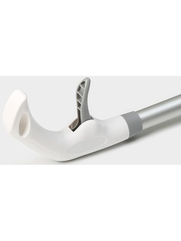 Оконная швабра с распылителем Raccoon, алюминиевая ручка, длина 116 см, сгон 25 см, насадка 25×6 см