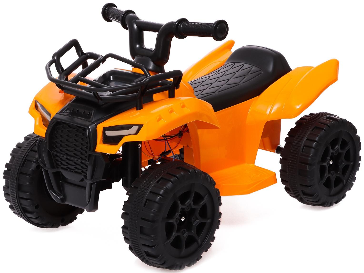 Электромобиль «Квадроцикл», цвет оранжевый