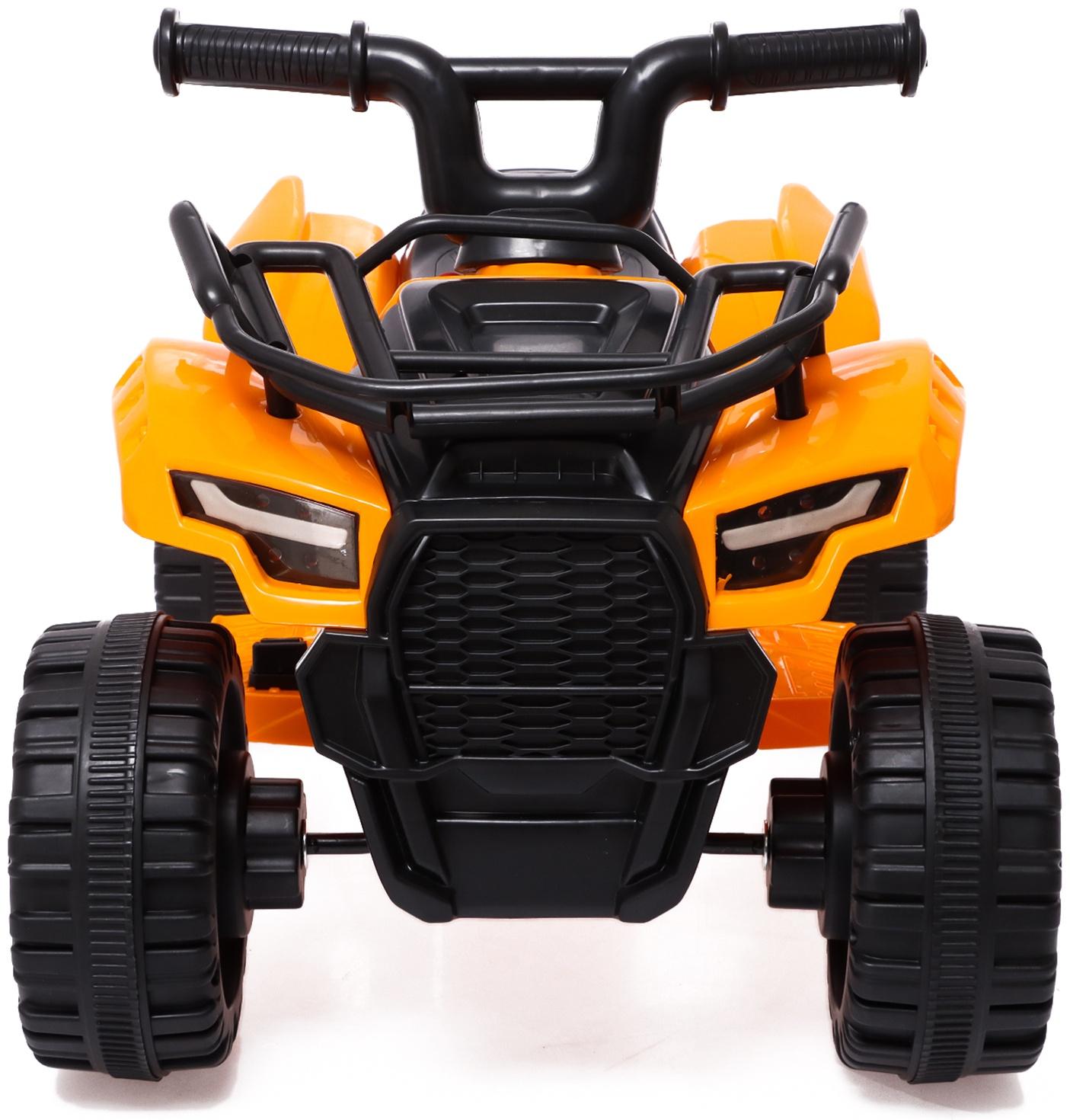 Электромобиль «Квадроцикл», цвет оранжевый