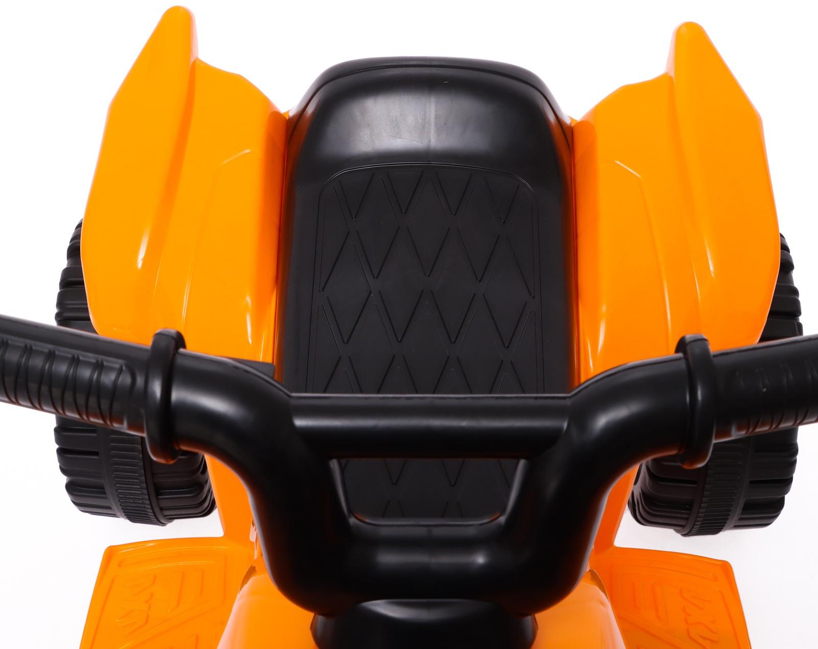 Электромобиль «Квадроцикл», цвет оранжевый