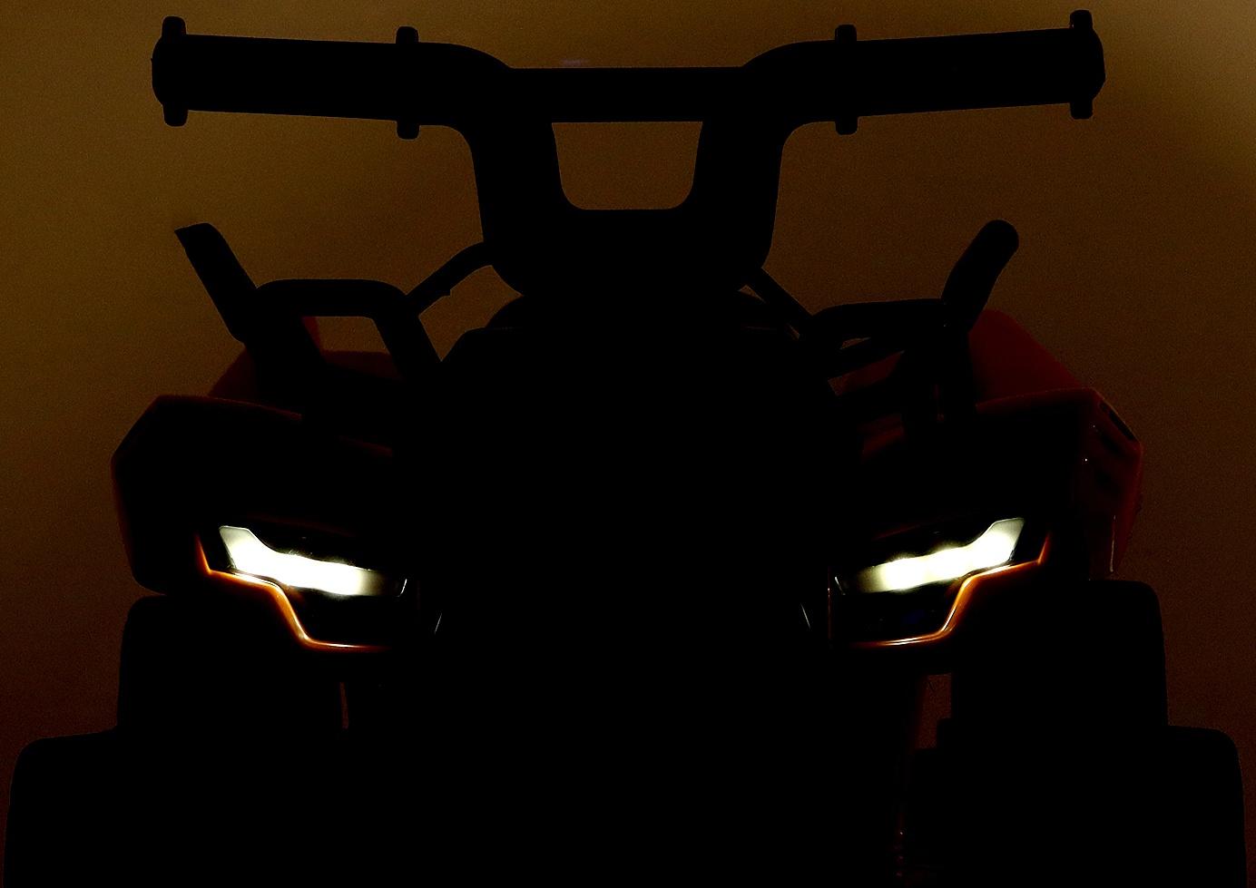 Электромобиль «Квадроцикл», цвет оранжевый