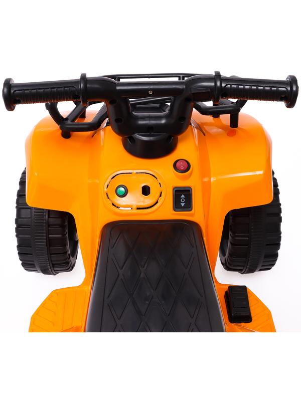 Электромобиль «Квадроцикл», цвет оранжевый