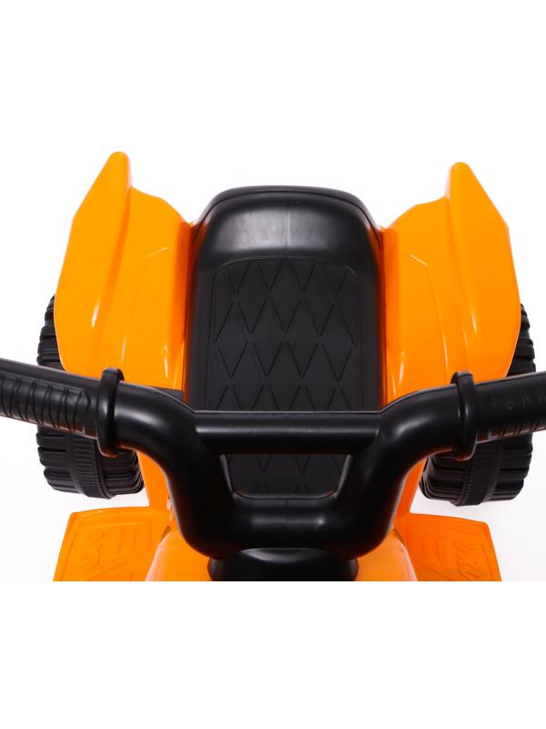 Электромобиль «Квадроцикл», цвет оранжевый