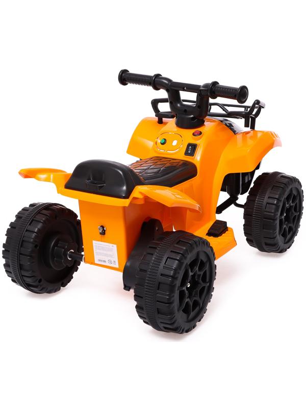 Электромобиль «Квадроцикл», цвет оранжевый