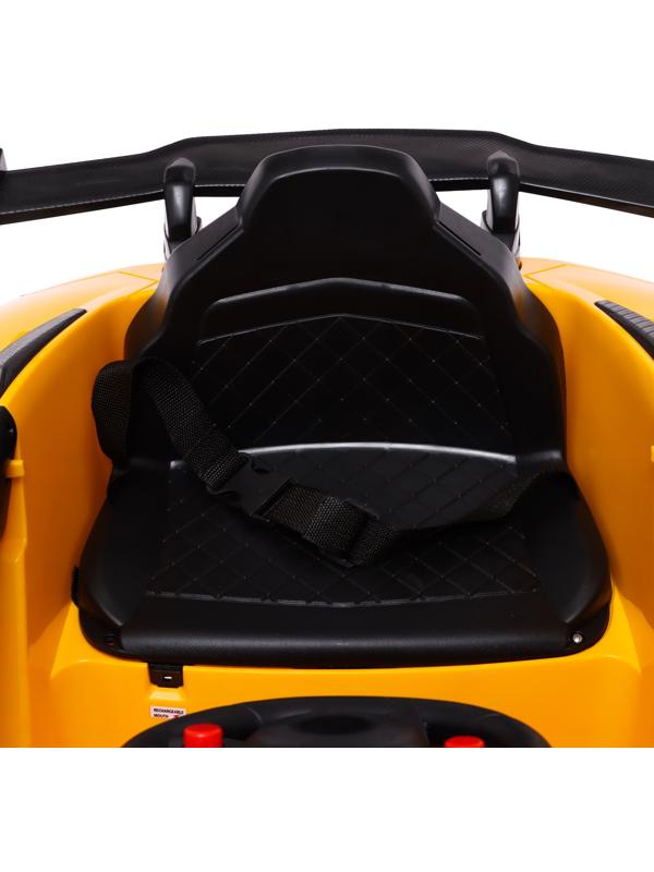 Электромобиль «Ламбо», 2 мотора, цвет желтый