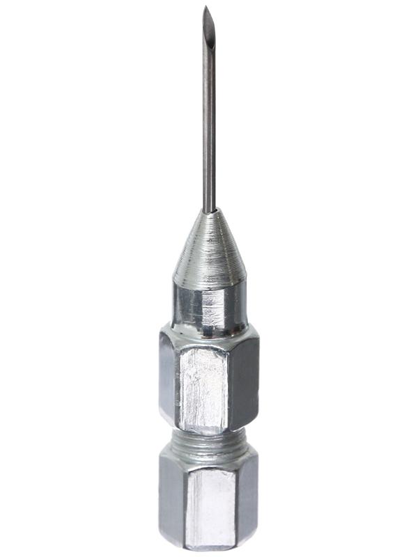 Игла для шприцевания, 70 мм, металлическая, набор 4 шт