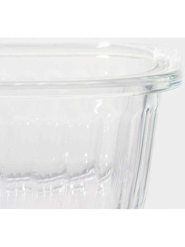 Контейнер из жаропрочного стекла Доляна «Данте», прямоугольный, 640 мл, 17×12,5×6,3 см