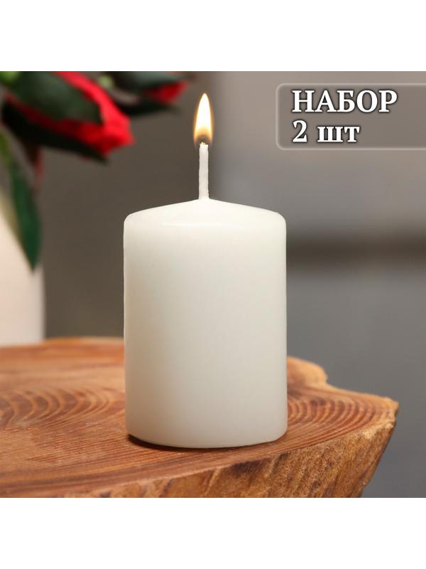 Набор свечей-цилиндров ароматических 