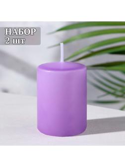 Набор свечей-цилиндров ароматических 