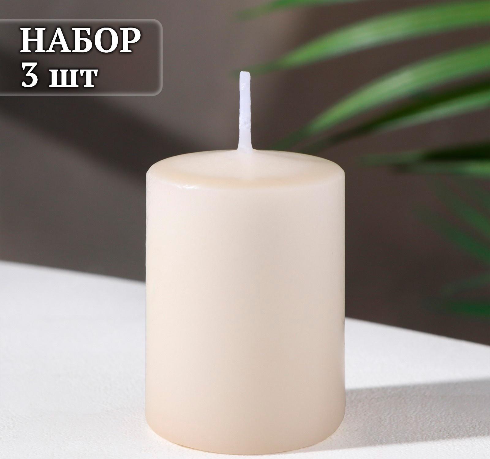Набор свечей-цилиндров ароматических 