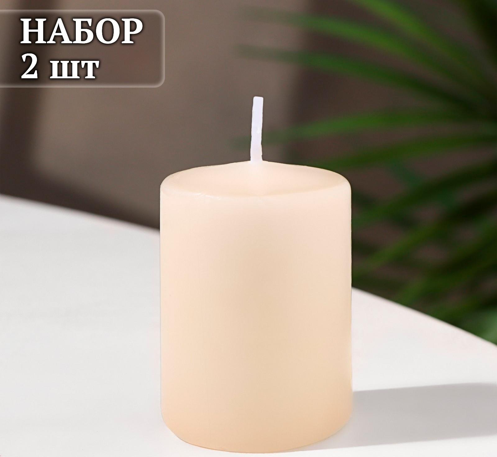 Набор свечей-цилиндров ароматических 