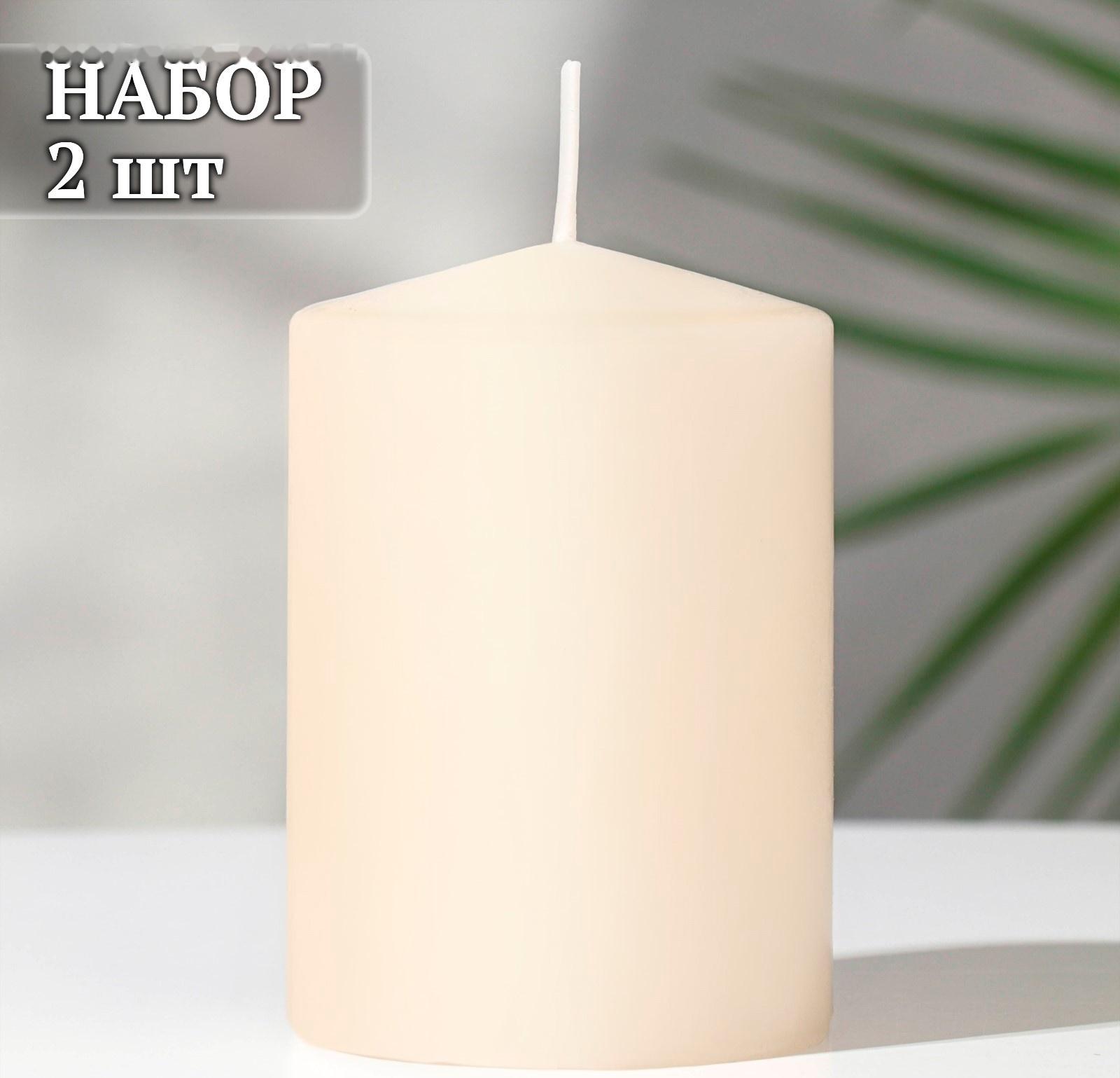 Набор свечей-цилиндров ароматических 