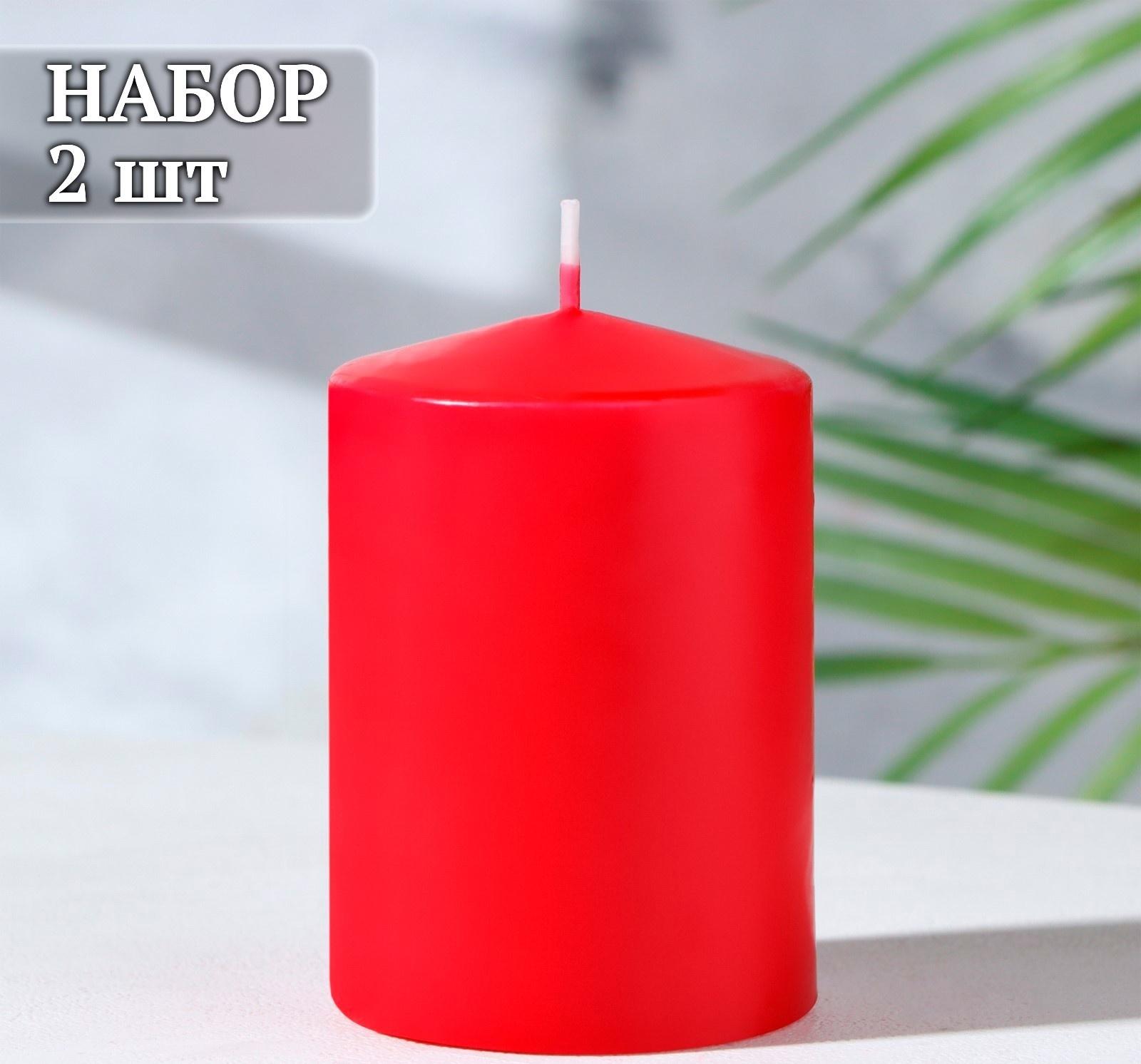 Набор свечей-цилиндров ароматических 