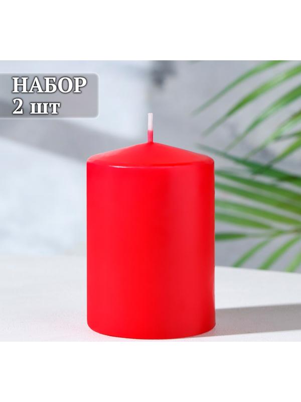 Набор свечей-цилиндров ароматических 