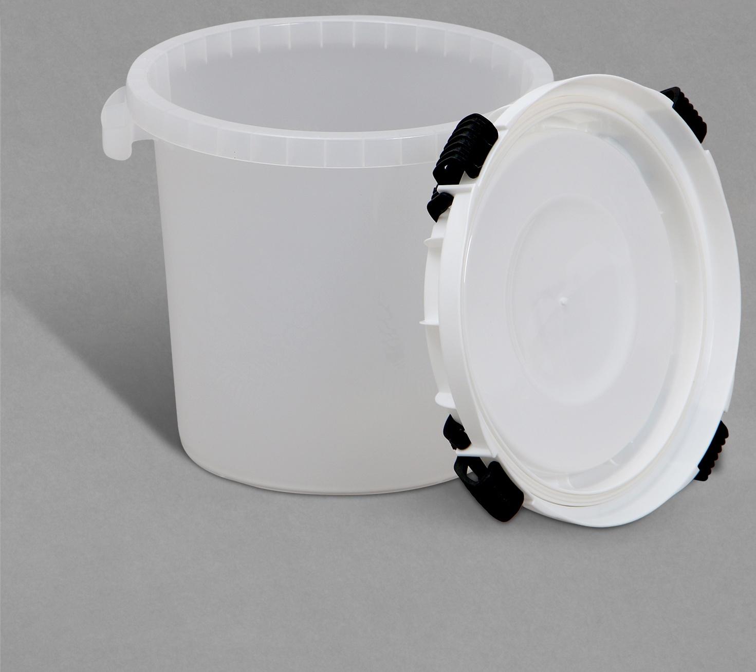 Бак 10 л, пищевой, с герметичной крышкой МИКС